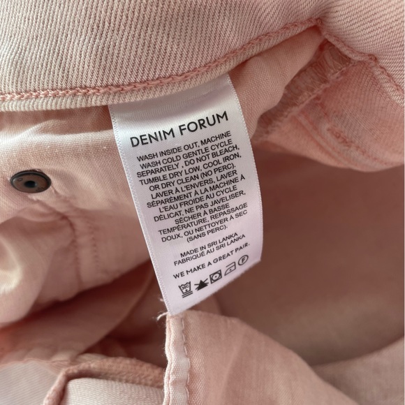 Denim Forum | Yoko High Rise Slim jeans in pink, 29 - Picture 13 of 14